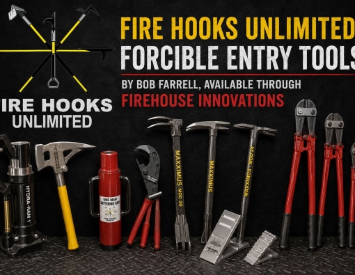 Fire Hooks Unlimited Forcible Entry Tools Available Through Firehouse Innovations